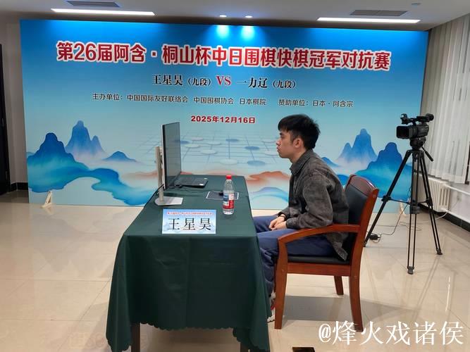阿含桐山杯中日围棋对抗赛王星昊对决一力辽